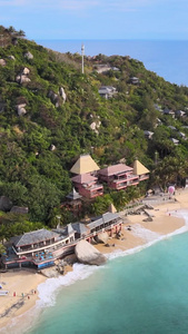海南5A风景区分界洲岛全岛航拍环绕合集视频