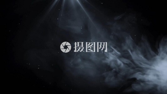 恢弘缥缈烟雾logo会声会影X10模板视频