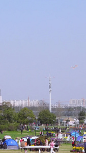 节日景区公园娱乐休闲家庭陪伴生活旅游素材视频