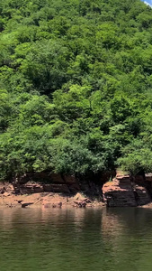 5A景区洛阳龙潭大峡谷景点龙山天池峡谷视频合集自然风光视频