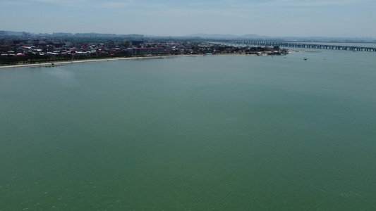 海边风景海岸线视频