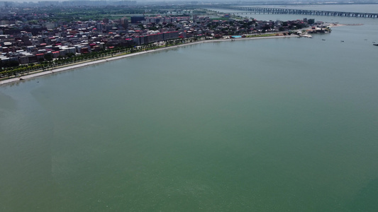 海边风景海岸线视频