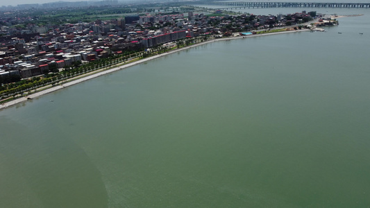 海边风景海岸线视频