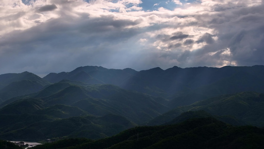 自然山川天然氧吧生态旅游视频