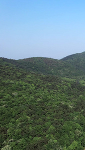 航拍5A级景区吴中第一山穹窿山景区兵学朝圣5A景区视频