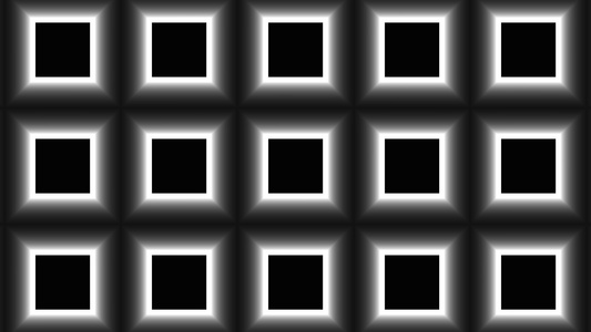 黑方形和白方形以4k动画背景视频
