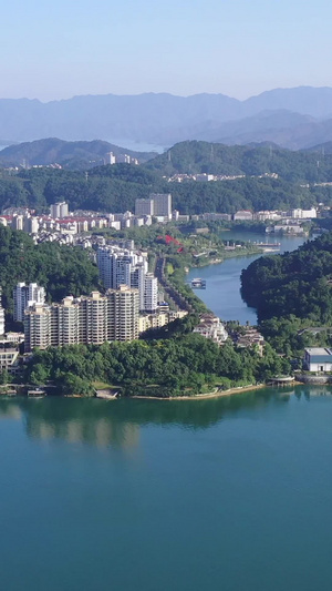 浙江杭州千岛湖旅游度假区风光杭州旅游30秒视频