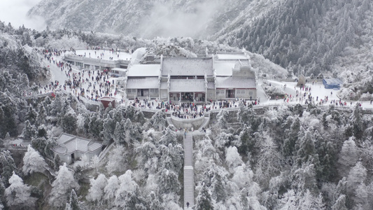 冰雪衡山视频