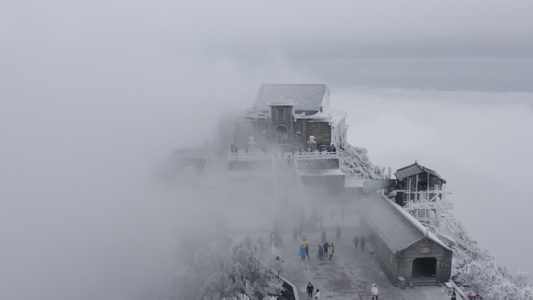 冰雪衡山视频