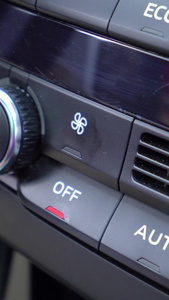 汽车空调系统风量调节汽车中控台视频