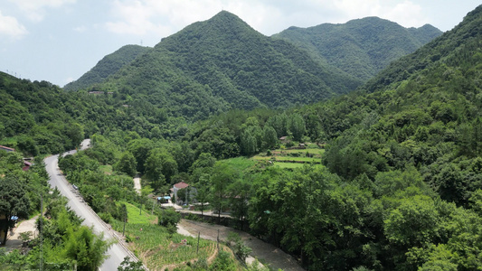 航拍湖北神农架5A景区 视频