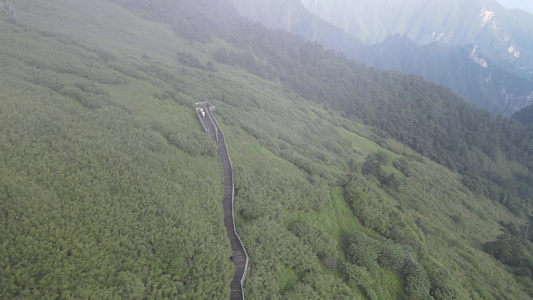 航拍湖北神农架5A景区 视频