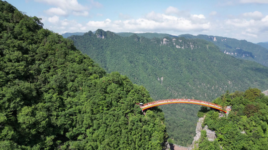 航拍湖北神农架5A景区 视频