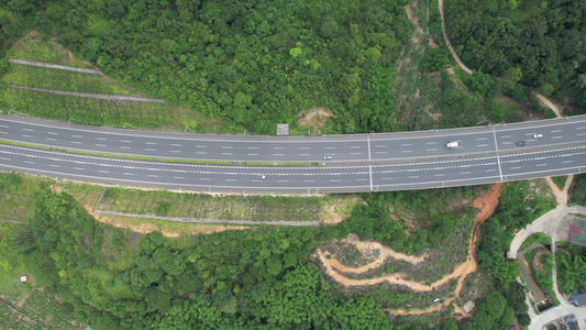 高速公路航拍视频