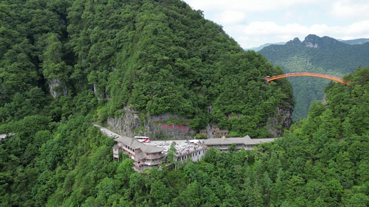 航拍湖北神农架5A景区 视频