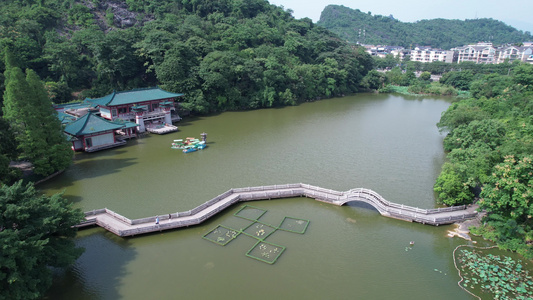 桂林西山公园视频