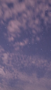 夜景云层星空流星日月星辰视频