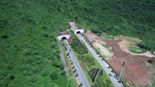 桂林隧道口视频