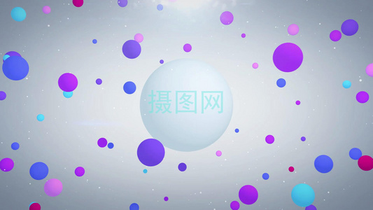 趣味小球汇聚企业LOGO演绎片头PRcc2017模板视频