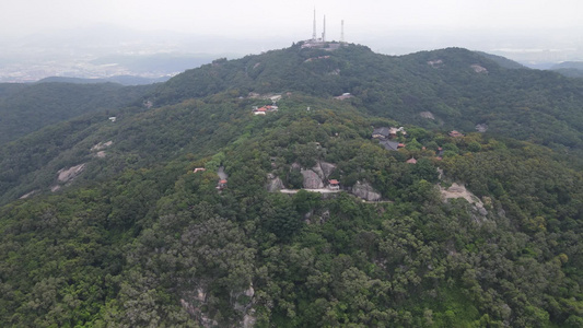 福建泉州清源山5A景区航拍视频