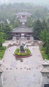 5A风景区芒砀山旅游区陈胜墓航拍合集芒砀山风景区视频