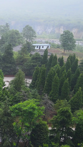 5A风景区芒砀山旅游区陈胜墓航拍合集芒砀山风景区视频