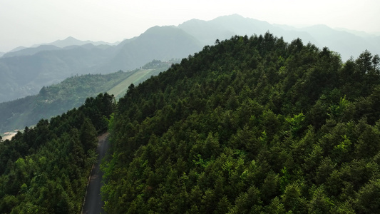 航拍贵州册亨九重山自然风光视频