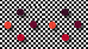带有趋势几何元素的简单2d平坦抽象背景11秒视频