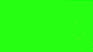 2d绿色背景上的平面黄色抽象技术几何视频动画11秒视频