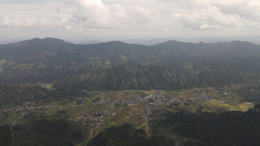 湖南张家界天门山5A景区航拍视频