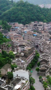 贵州镇远古城古建筑航拍黔东南视频