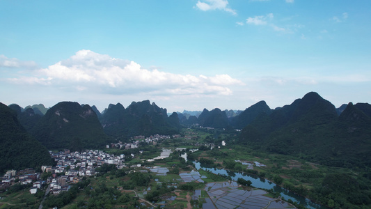 桂林山景视频