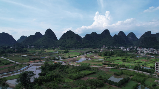 桂林山景视频