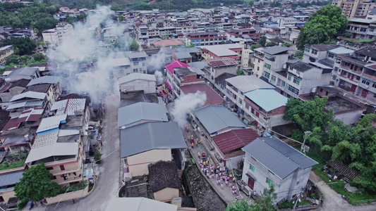 蛇节游街游神闽越遗风视频