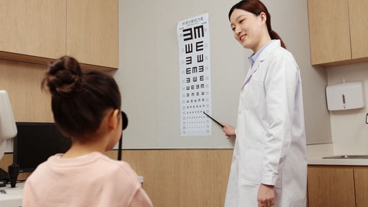 儿童体检视力测试视频