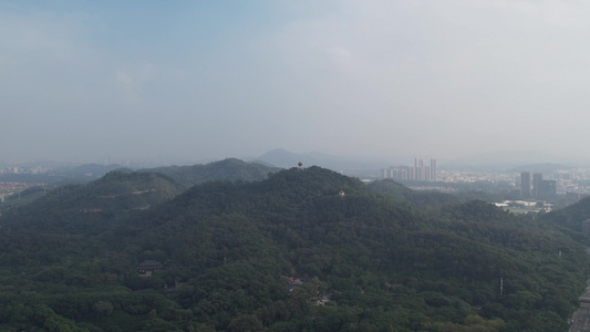 东莞黄旗山航拍视频