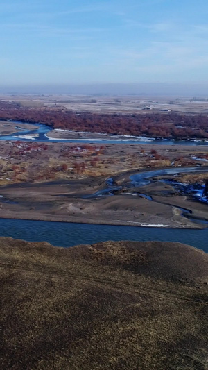 新疆塔里木河旅游景点23秒视频