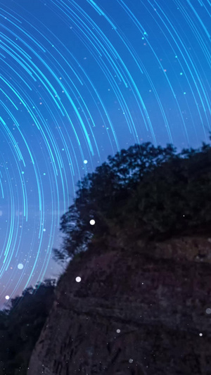 浩瀚星轨星空背景视频led背景视频20秒视频