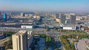 海宁中国皮革城62秒视频