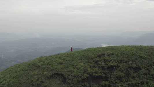 湖南省郴州飞天山航拍视频