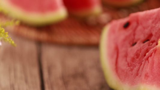 美食夏季西瓜视频