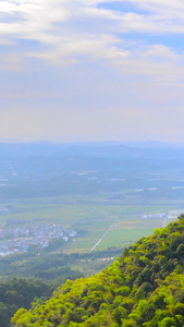 5A风景区江郎山塔山观景台航拍合集视频