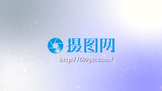 简洁粒子发散logo演绎AE模板视频