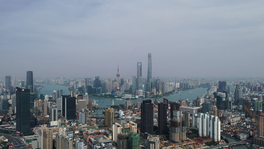 上海城市航拍视频