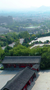 中国天津蓟县盘山风景区风光古代的视频