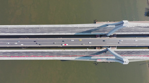 4K广州洛溪大桥21秒视频