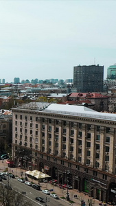 乌克兰基辅城市航拍旅游景点视频