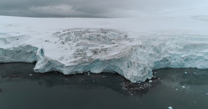 南极半岛冰川15秒视频