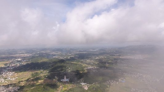 农村风光航拍视频