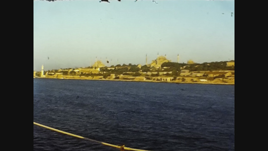 1979年伊斯坦堡海岸风景视频